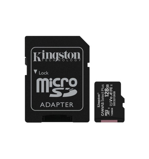 Kingston Technology Canvas Select Plus 128 GB MicroSDXC UHS-I Klasse 10