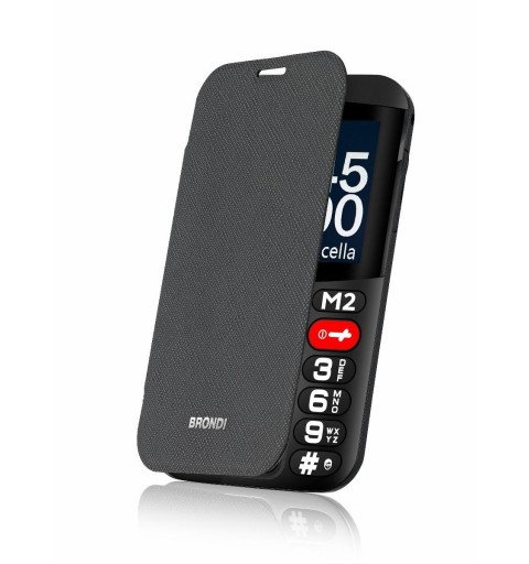 Brondi Amico Chic 6,1 cm (2.4") Noir Téléphone numérique