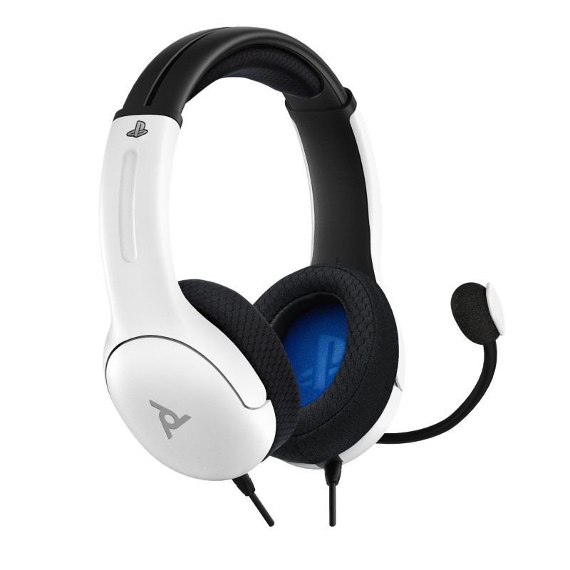 PDP LVL40 Casque Avec fil Arceau Jouer Blanc