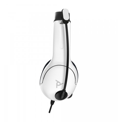 PDP LVL40 Kopfhörer Verkabelt Kopfband Gaming Weiß