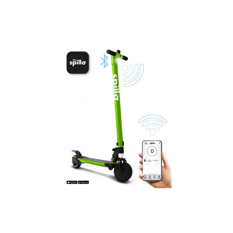 The One 229065 electric kick scooter 25 km h Black, Green, Lime