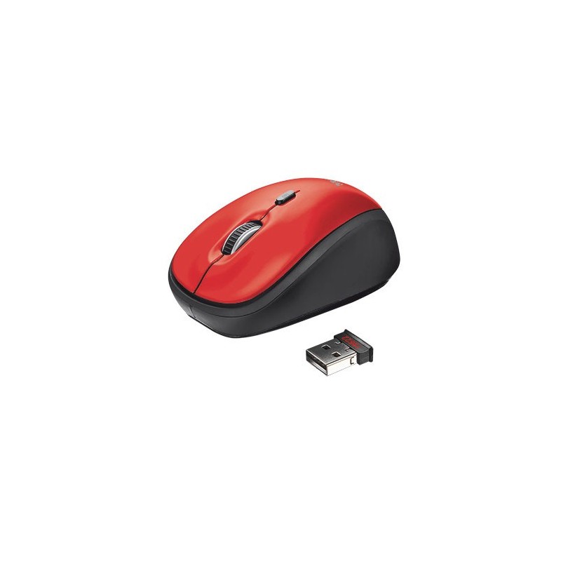 Trust 19522 mouse RF Wireless Ottico 1600 DPI