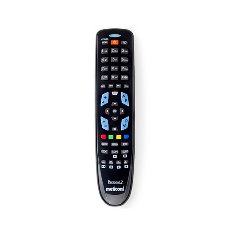 Meliconi Gumbody Personal 2 télécommande IR Wireless TV Appuyez sur les boutons