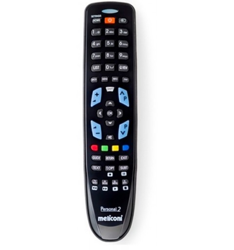 Meliconi Gumbody Personal 2 Fernbedienung IR Wireless TV Drucktasten