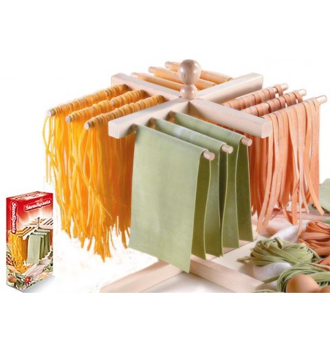 Imperia STENDIPASTA accesorio para hacer pasta y cortapastas para ravioli Madera Tendedero de pasta fresca