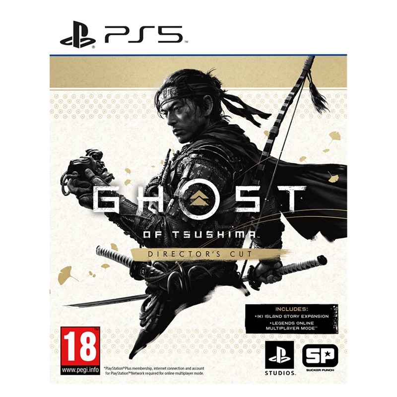 Sony Ghost of Tsushima Director's Cut Standard+Module complémentaire Anglais, Italien PlayStation 5