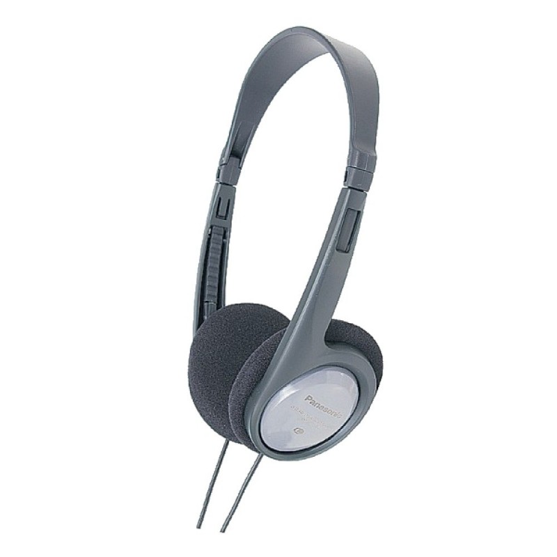 Panasonic RP-HT090E Cablato Cuffie A Padiglione MUSICA Nero, Grigio