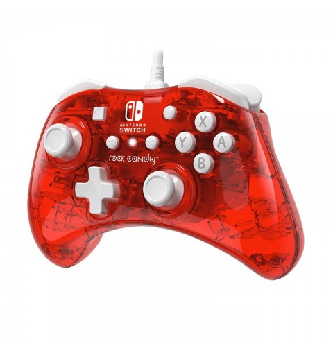 PDP 500-181-EU-RD accessoire de jeux vidéo Rouge USB Manette de jeu Nintendo Switch