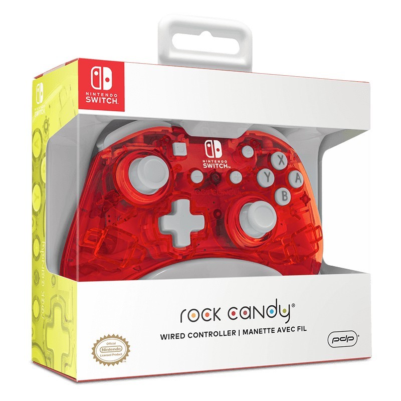 PDP 500-181-EU-RD accessoire de jeux vidéo Rouge USB Manette de jeu Nintendo Switch