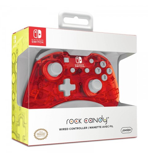 PDP 500-181-EU-RD Gaming Controller Red USB Gamepad Nintendo Switch