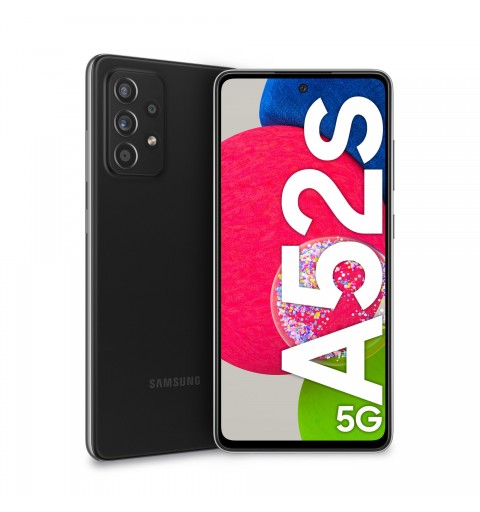 Vodafone Samsung Galaxy A52s 5G 16,5 cm (6.5 Zoll) Hybride Dual-SIM Android 11 USB Typ-C 6 GB 128 GB 4500 mAh Schwarz