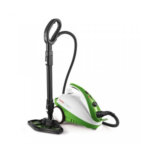 Polti Smart 35 Mop Limpiador a vapor de cilindro 1,6 L 1800 W Negro, Verde, Blanco