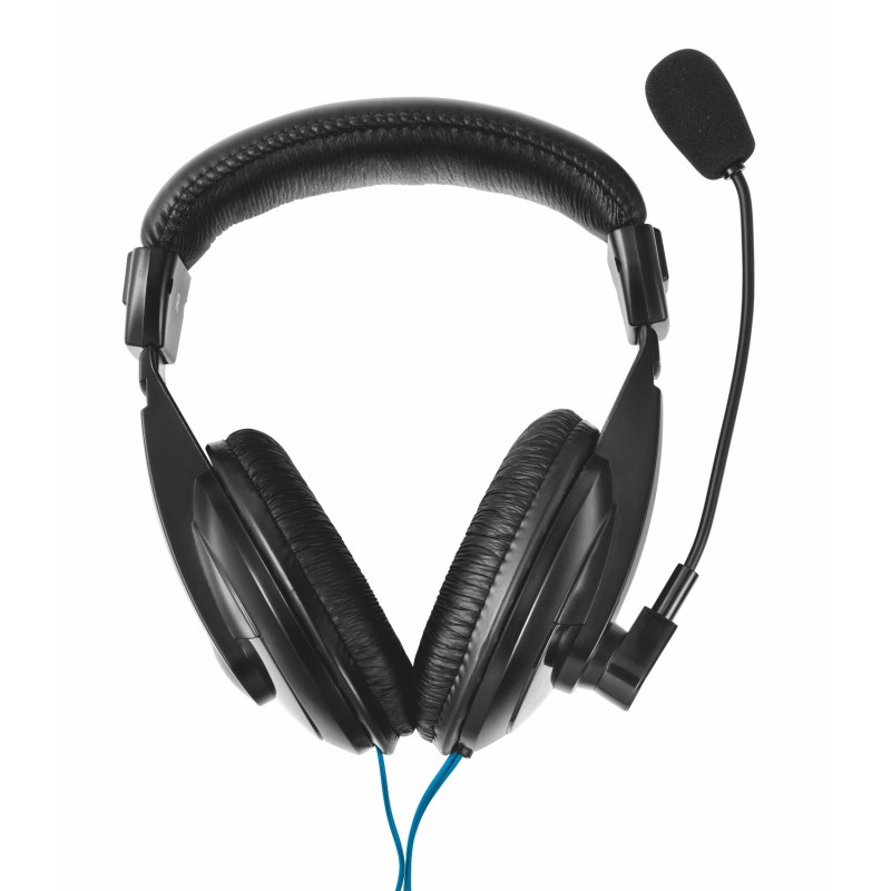 Trust 21661 headphones headset Wired Head-band Calls Music Black