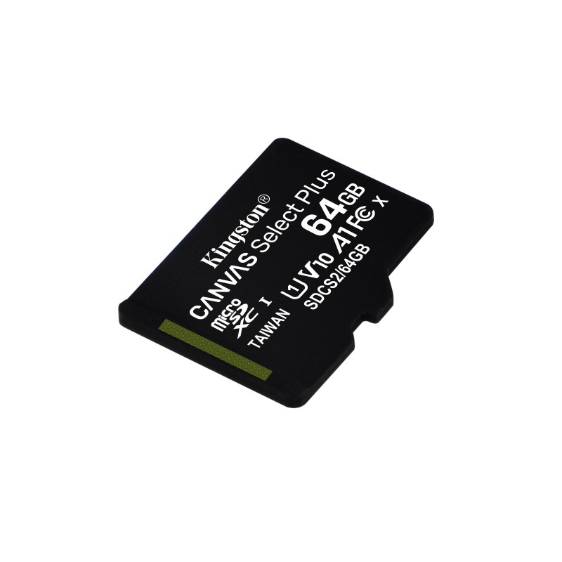 Kingston Technology Canvas Select Plus 64 Go MicroSDXC UHS-I Classe 10