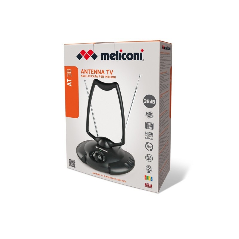 Meliconi AT38 LTE television antenna Indoor 38 dB