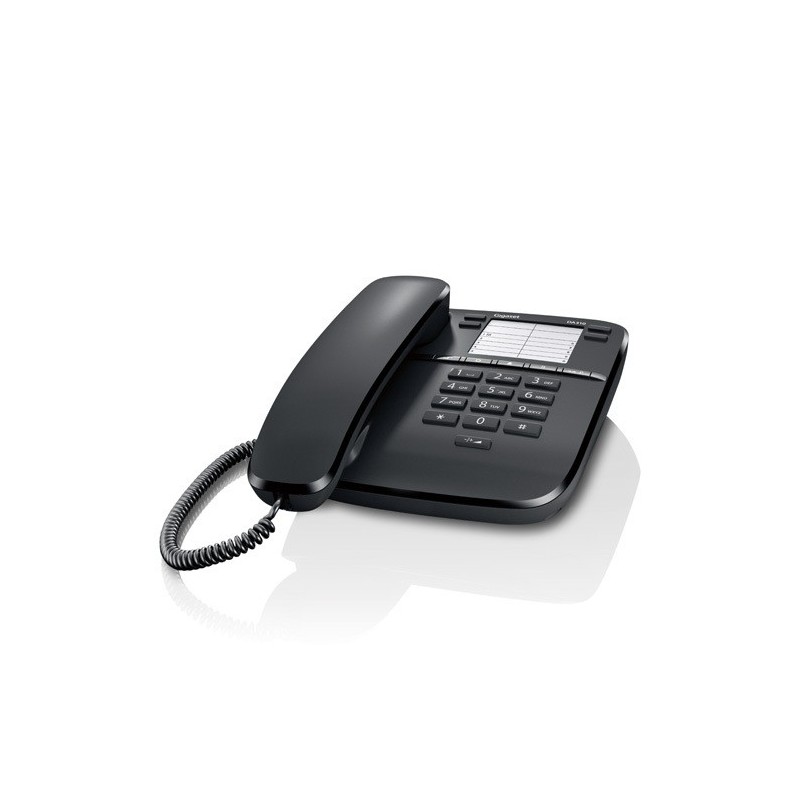 Gigaset DA310 Teléfono analógico Negro