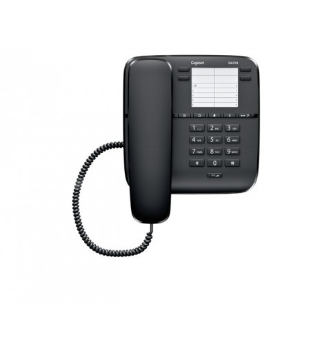 Gigaset DA310 Téléphone analogique Noir
