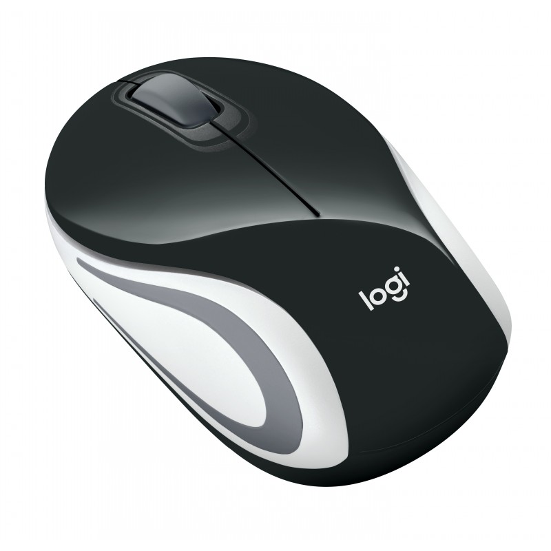 Logitech Wireless Mini Mouse M187 souris Ambidextre RF sans fil Optique 1000 DPI