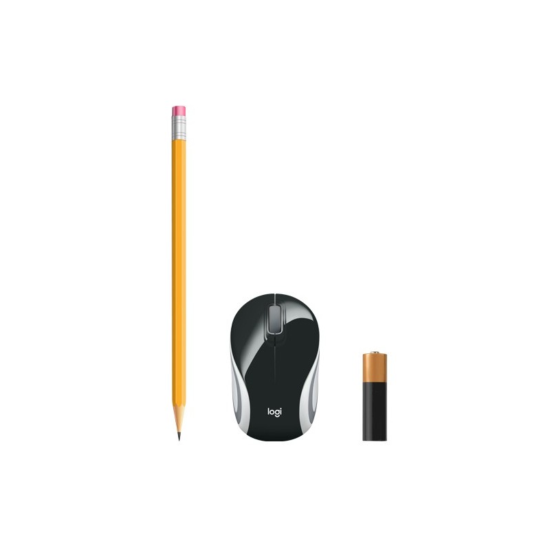 Logitech Wireless Mini Mouse M187 Maus Beidhändig RF Wireless Optisch 1000 DPI