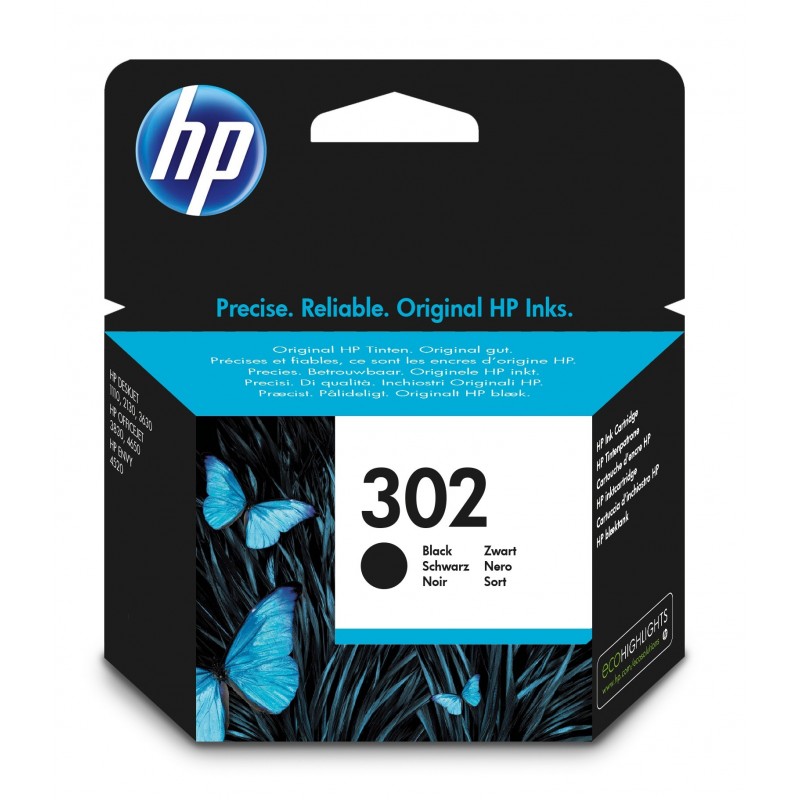 HP Cartuccia originale inchiostro nero 302