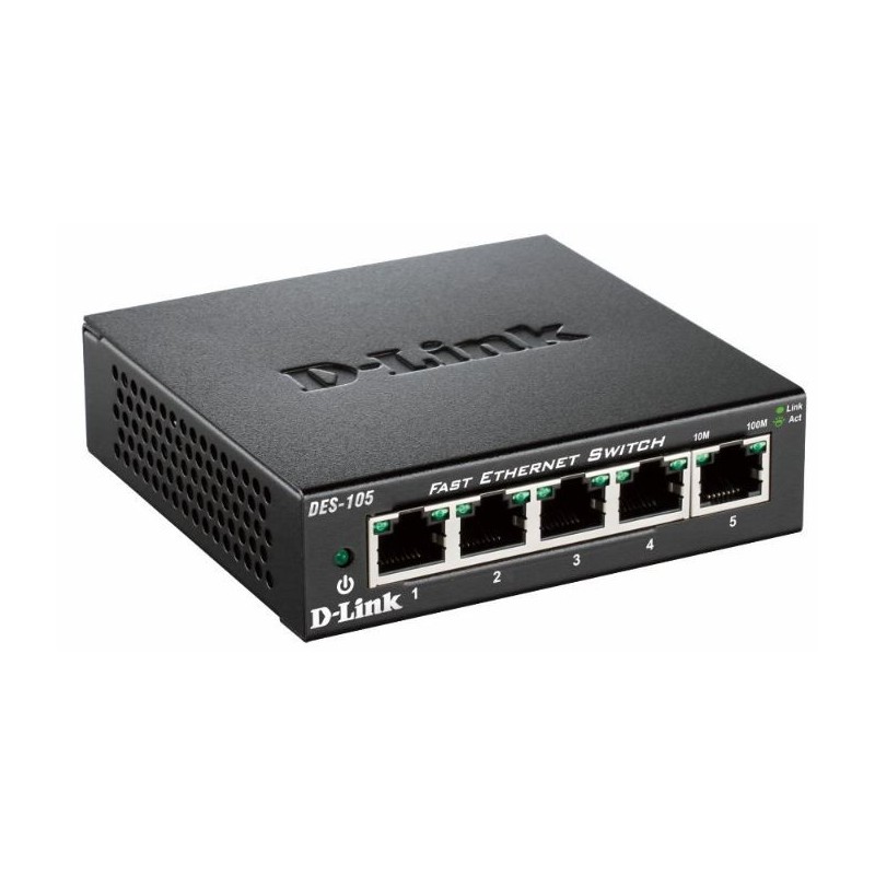 D-Link DES-105 Nero