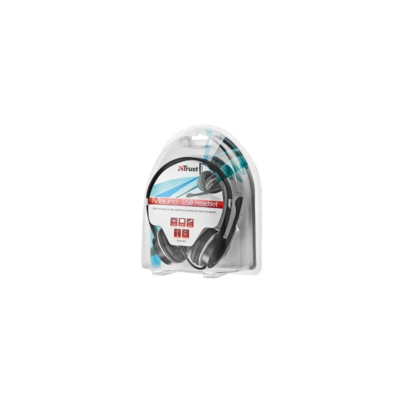 Trust Mauro Headset Wired Head-band Calls Music