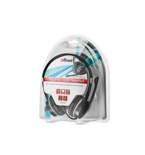 Trust Mauro Headset Wired Head-band Calls Music