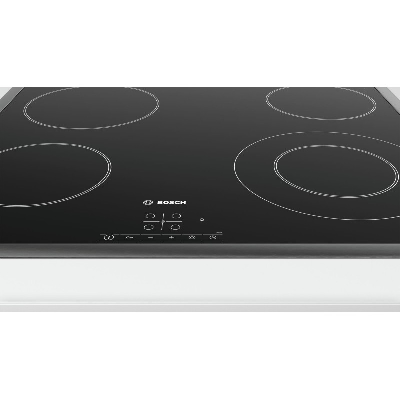 Bosch Serie 4 PKF645B17E hobs Negro Integrado Cerámico 4 zona(s)