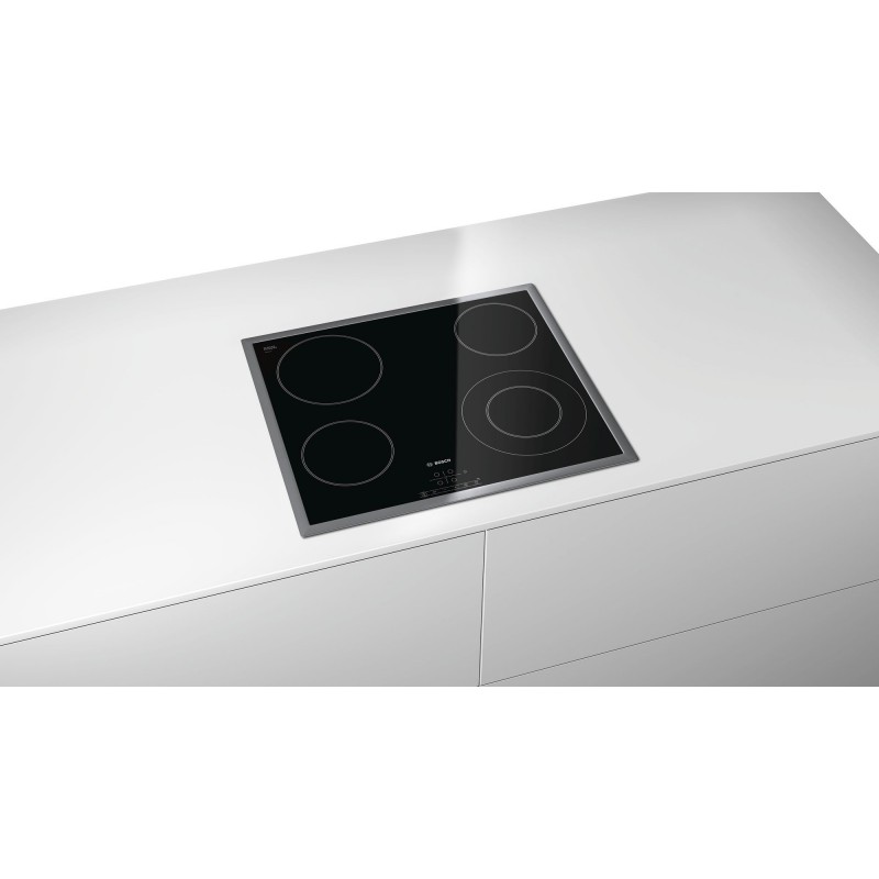 Bosch Serie 4 PKF645B17E hobs Negro Integrado Cerámico 4 zona(s)
