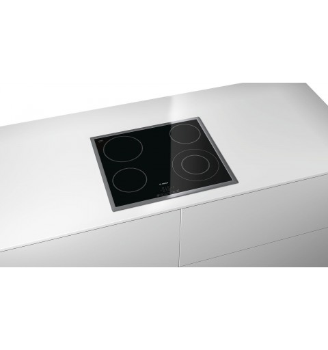 Bosch Serie 4 PKF645B17E hobs Negro Integrado Cerámico 4 zona(s)