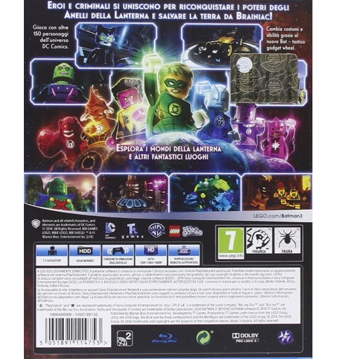 Warner Bros LEGO Batman 3 Beyond Gotham, PS4 Estándar Inglés, Italiano PlayStation 4