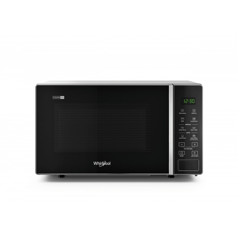 Whirlpool MWP 203 SB Comptoir Micro-ondes grill 20 L 700 W Noir, Argent