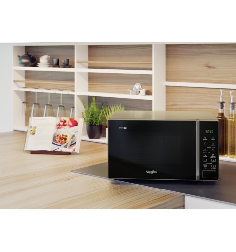 Whirlpool MWP 203 SB Comptoir Micro-ondes grill 20 L 700 W Noir, Argent