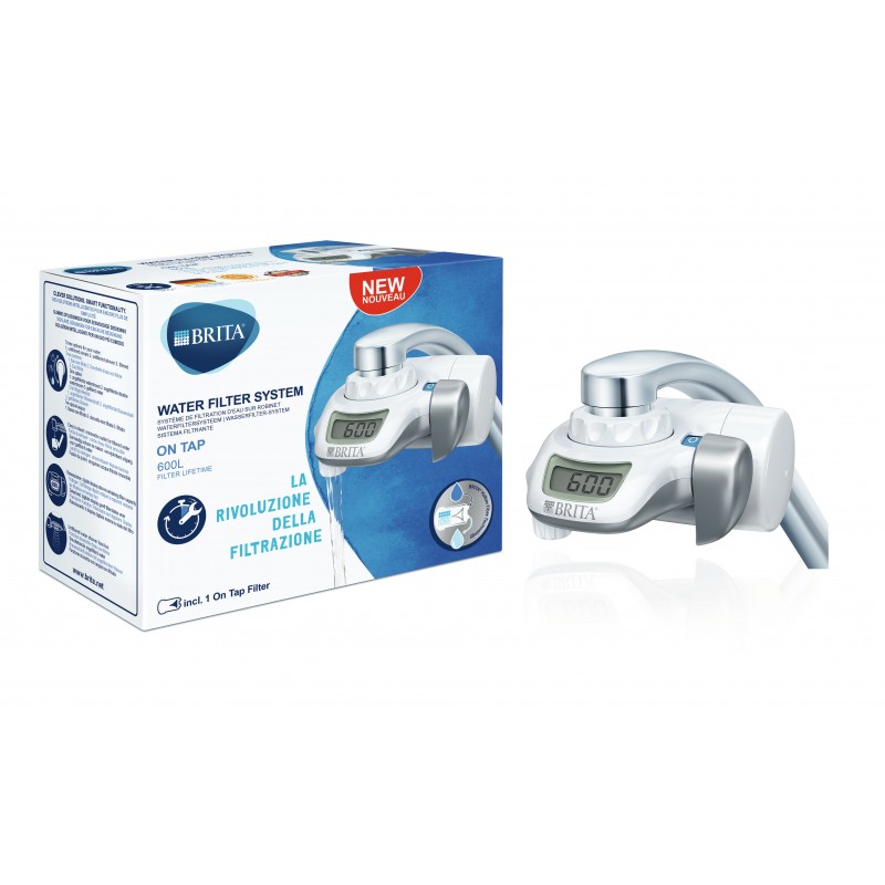 Brita Sistema filtrante per acqua On Tap - 1 filtro HF per 600L incluso