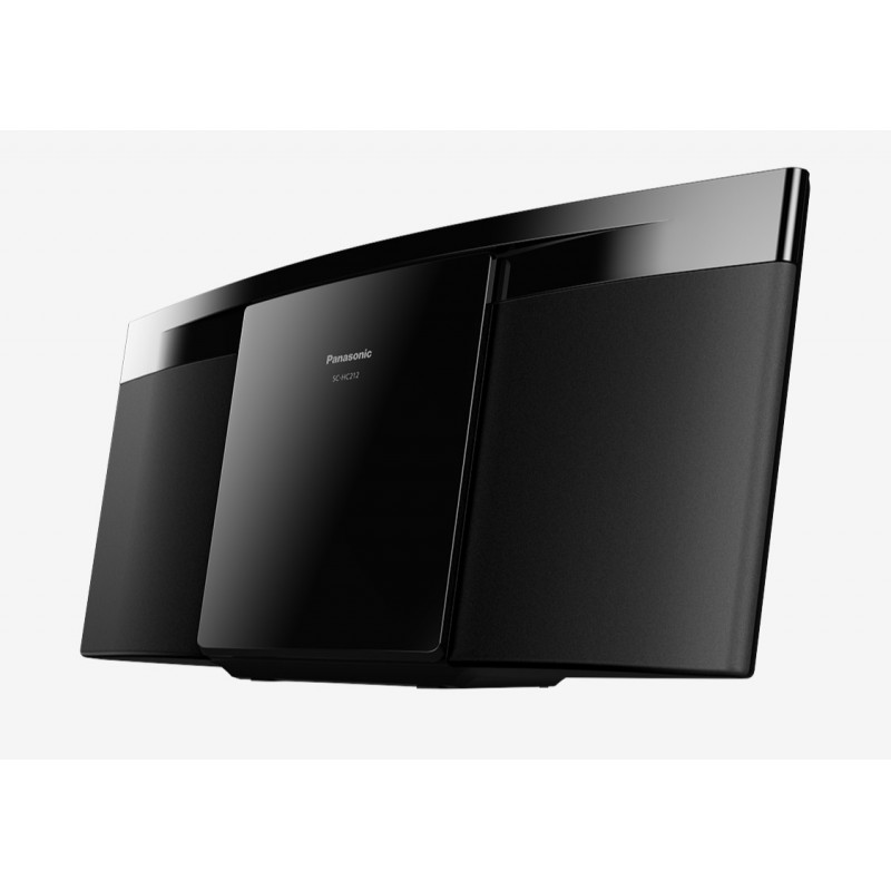 Panasonic SC-HC212 Microcadena de música para uso doméstico 20 W Negro