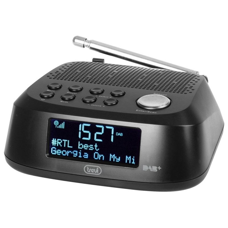 Trevi RC 80D4 DAB Clock Digital Black