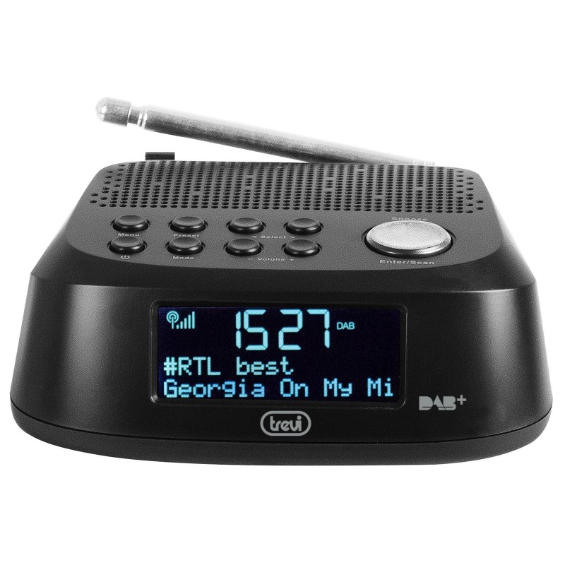 Trevi RC 80D4 DAB Clock Digital Black