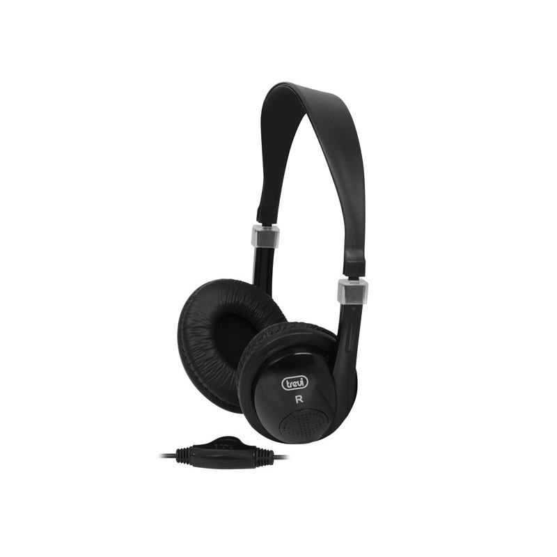 Trevi HTV 636 Alámbrico Auriculares Diadema Negro