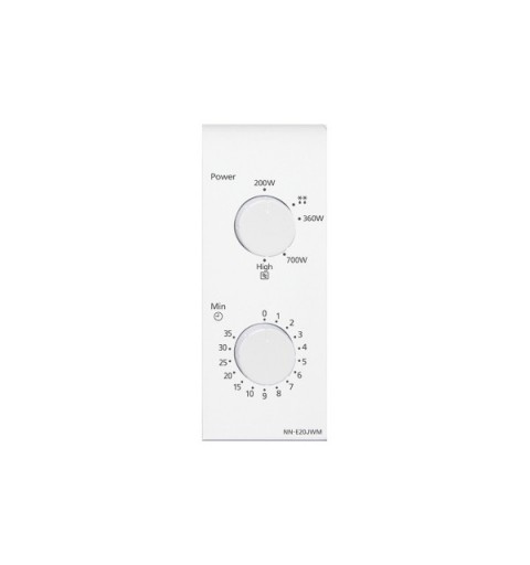 Panasonic NN-E20JWMEPG micro-onde Comptoir Micro-ondes uniquement 20 L 800 W Blanc