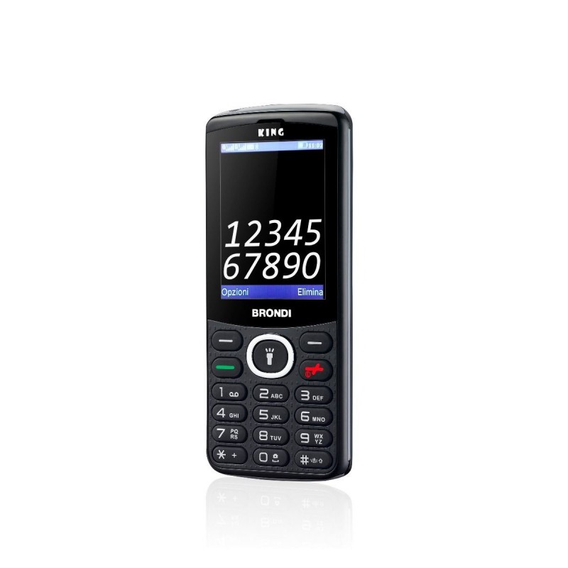 Brondi King 6.1 cm (2.4") Black Feature phone