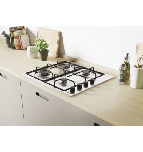 Candy CHW6LBX Stainless steel Built-in Gas 4 zone(s)