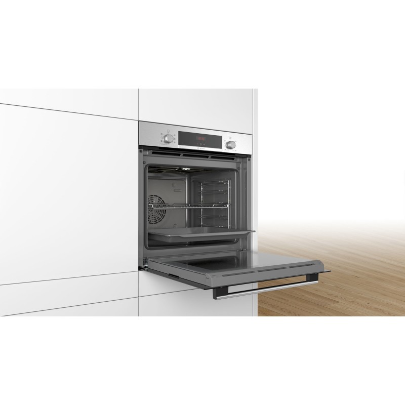 Bosch Serie 4 HBA534BS0 forno 71 L 3400 W A Acciaio inossidabile