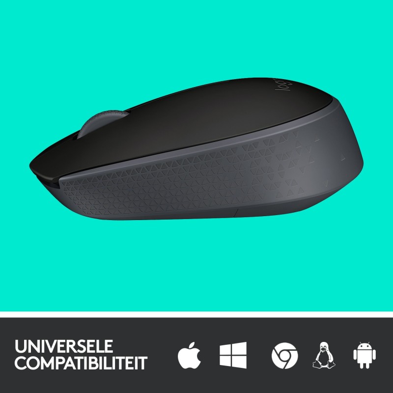 Logitech M171 Wireless mouse Ambidestro RF Wireless Ottico 1000 DPI