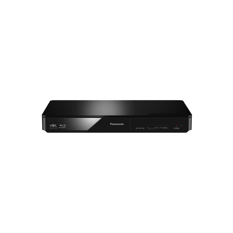 Panasonic DMP-BDT180EG lecteur DVD Blu-Ray Lecteur Blu-Ray Compatibilité 3D Noir