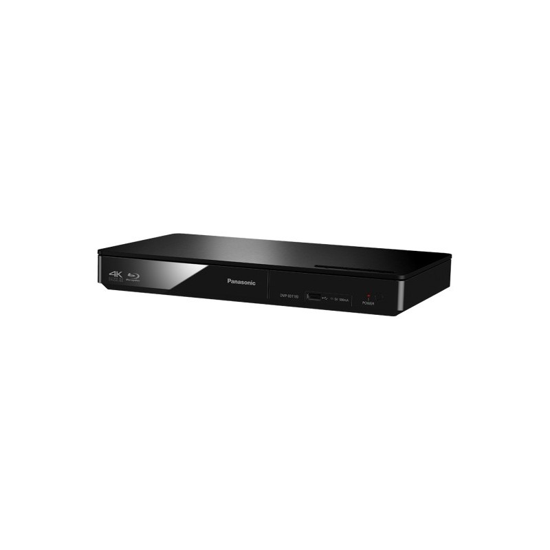 Panasonic DMP-BDT180EG lecteur DVD Blu-Ray Lecteur Blu-Ray Compatibilité 3D Noir
