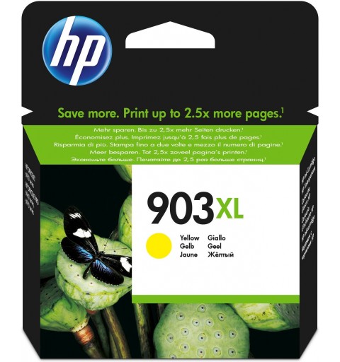 HP Cartuccia di inchiostro giallo originale ad alta capacità 903XL