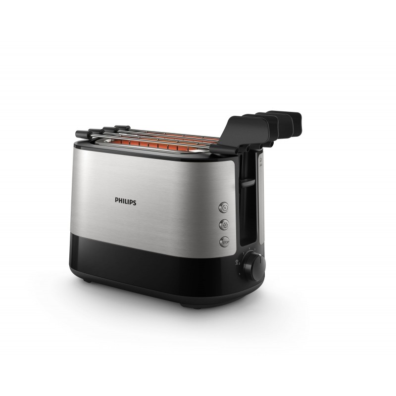 Philips Viva Collection Tostador con 2 ranuras extraanchas Tostador