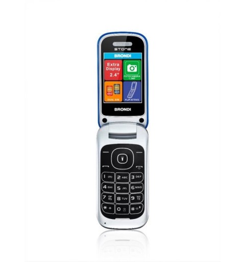 Brondi Stone 6,1 cm (2.4") 86 g Bleu Téléphone numérique