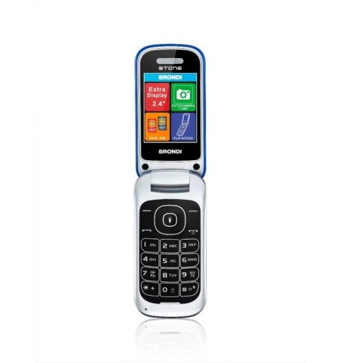 Brondi Stone 6,1 cm (2.4") 86 g Blu Telefono cellulare basico