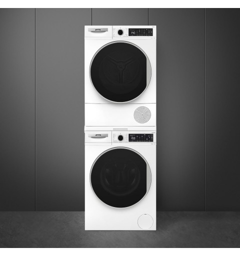 Smeg DT393PIT Wäschetrockner Freistehend Frontlader 9 kg A+++ Weiß